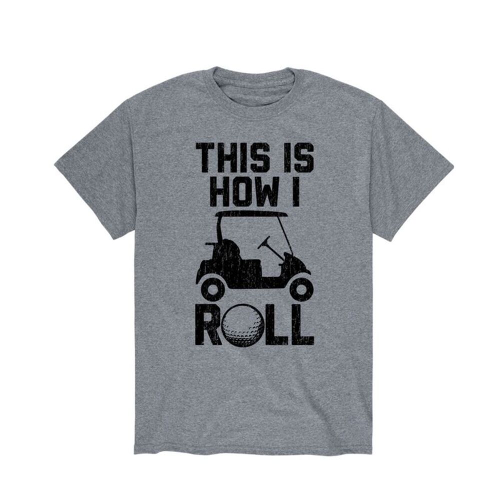 Airwaves Mens This Is How I Roll Graphic T-Shirt, NWT